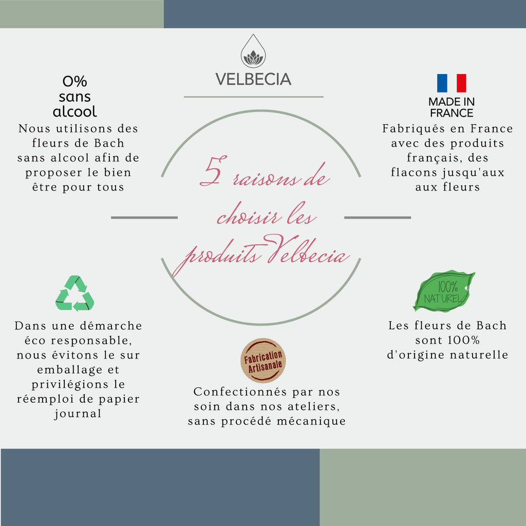 Velbecia® LIBIDO +1 OFFERT - A partir de Fleurs de Bach SANS ALCOOL