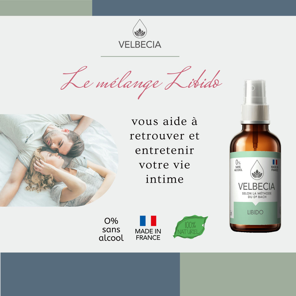 Velbecia® LIBIDO +1 OFFERT - A partir de Fleurs de Bach SANS ALCOOL