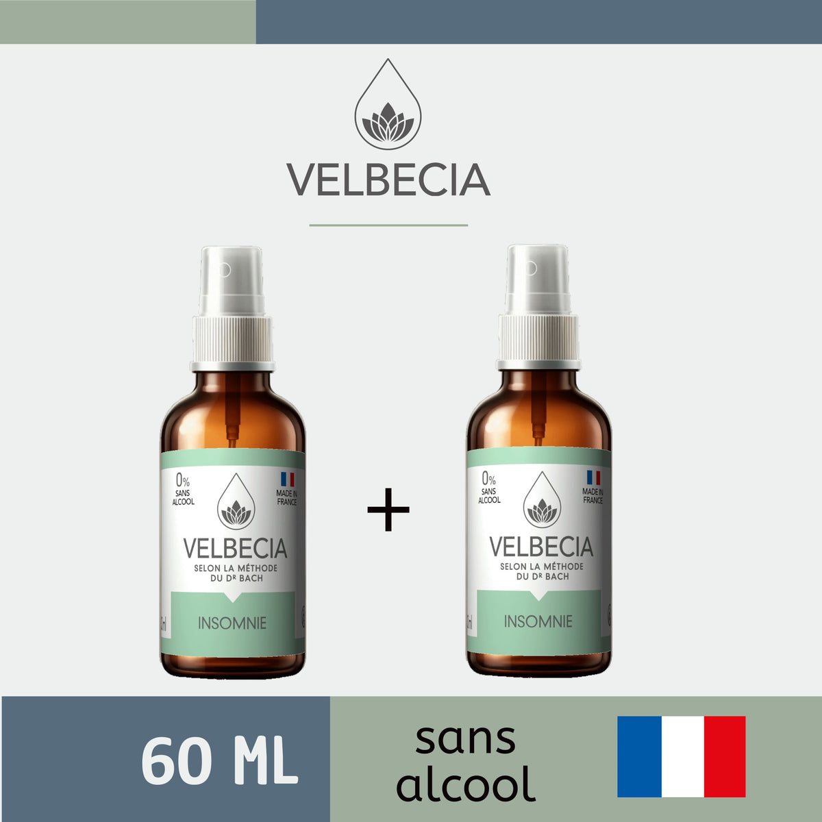 Velbecia® INSOMNIE - A partir de Fleurs de Bach SANS ALCOOL
