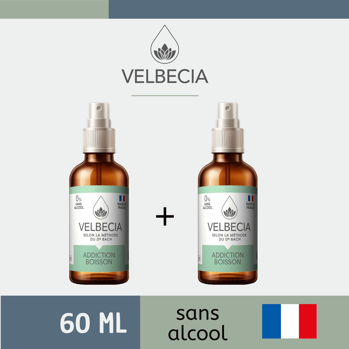 Velbecia® ADDICTION BOISSON - A partir de Fleurs de Bach SANS ALCOOL