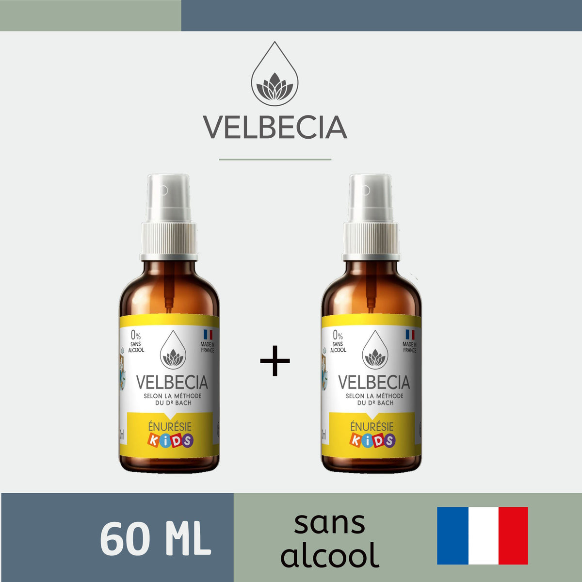 Velbecia® ÉNURÉSIE KIDS - A partir de Fleurs de Bach SANS ALCOOL
