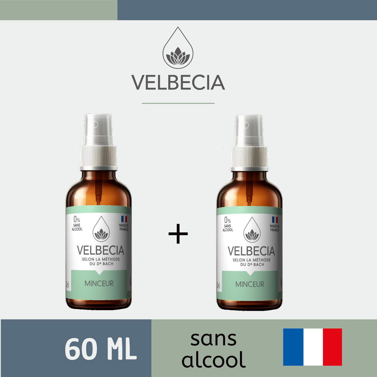 Velbecia® MINCEUR - A partir de Fleurs de Bach SANS ALCOOL